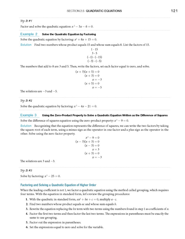 Algebra and Trigonometry - Front Matter 139